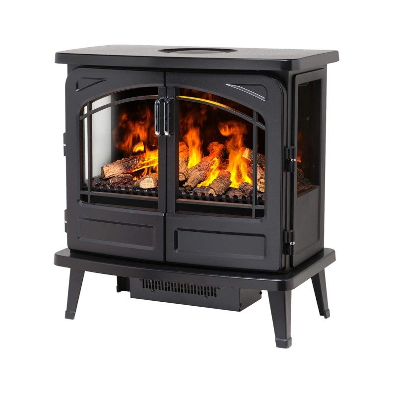 Poêle à vapeur d'eau Dimplex Fortrose 3 - Inclinaison