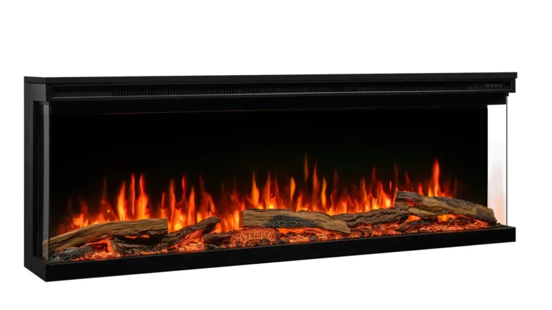 Cheminée électrique encastrable 3 faces FireFX Atmos Versa