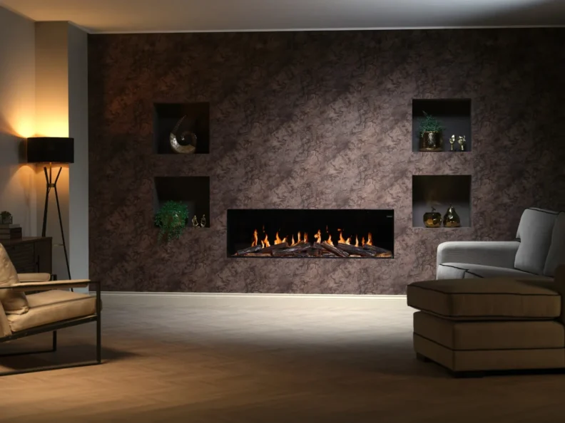 Foyer électrique encastrable Dimplex Visage Opti-V – Image 4