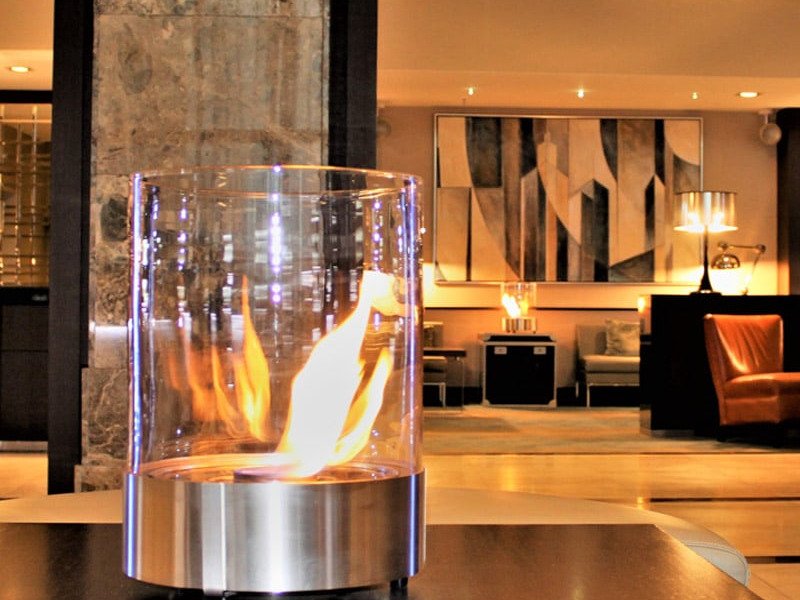 cheminée bio-ethanol Planika simple commerce